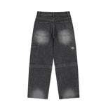 FATIGUE ZIP DENIM PANT