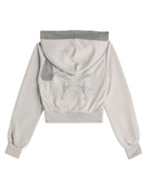 Muffler Boxer Crop Hoodie