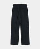 WOOL ONE TUCK SLACKS