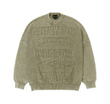[PBA] Five AJO Logos Washed Sweater
