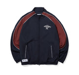 High Neck Blouson Zip-up