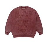 [PBA] Five AJO Logos Washed Sweater