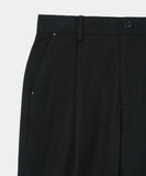 WOOL ONE TUCK SLACKS