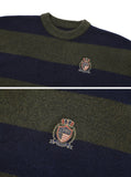 Pullover Border Western Sweater