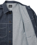 Recycled Denim Oversized Shirt Jacket