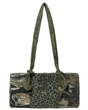 Pattern Mixed Duffle Bag