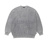 [PBA] Five AJO Logos Washed Sweater