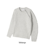 Roy Zipper Round Knit
