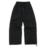 Double Pocket Wide Cargo Pants