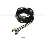 BOHEMIAN WOOD STRAP BELT