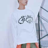 SCRIBBLE SHINING L/S