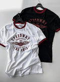 Printing Ringer Short Sleeve Tee
