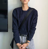 Cable long sleeve knit