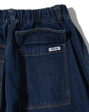 [AG] Stitch Panel Denim Balloon Pants