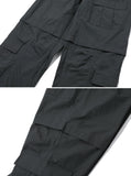Double Pocket Wide Cargo Pants