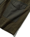 [AG] Double Pocket Color Mix Half Pants