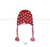 DOT EARFLAP BEANIE