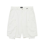 Double Knee Paneled Shorts