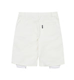 Double Knee Paneled Shorts