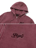 [2-WAY] Peak Star Pigment Hood Zip-up