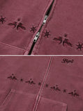 [2-WAY] Peak Star Pigment Hood Zip-up