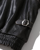 [AG] Cow Hide Distressed Jacket