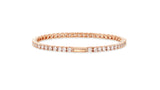 Essence Silver 4 Prong Tennis Bracelet 3mm