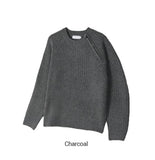 Roy Zipper Round Knit