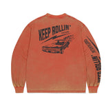 WASHED OLD CAR LS TEE