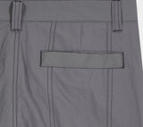 HEM BUTTON UTILITY CARGO NYLON PANTS