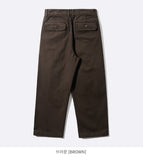 Saturn Two Tuck Wide Twill Pants