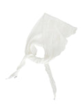 Punching Knit Bonnet Scarf