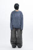 Double Layer Cargo Denim