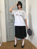 RIBBON MESH FLAT SHOES