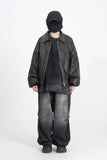 Mekhi Clan Leather Jacket