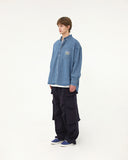 No.35 PARAGRAPH OVERSIZED DENIM SHIRT
