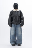 Corinne Mink Fur Leather Jumper