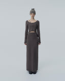 i:e Fluid Knit Skirt 01
