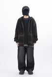 Temps Rare Washing Hooded Zip-Up