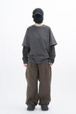 Lou Pigment Camo Layered Long Sleeve T-Shirt