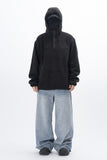 Delroy High Neck Fleece Hoodie