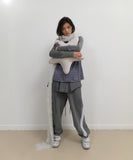 Check Sleep Long Sleeve