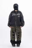 Vichy High-neck Racing Blouson Jacket