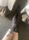 automatic see-through strap socks