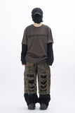Kerr Chain Embroidered Layered Short Sleeve T-Shirt