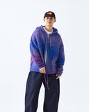 Gradation Knit Hoodie Zip-up