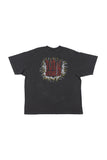 Crack Vintage Washing Short Sleeve T-Shirt