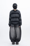 Kera Hairy Stripe Knit