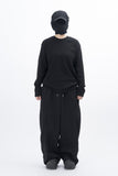 Meiji semi-crop long-sleeved T-shirt