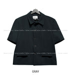 Chloe Stan Collar Half Crop Blazer